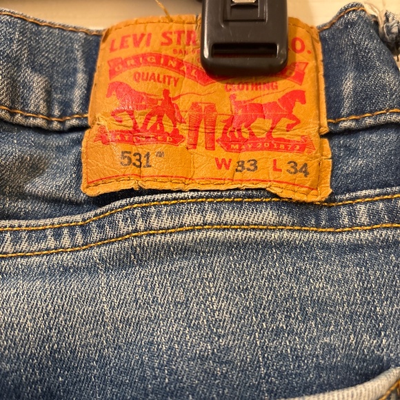 Mens Levi’s 531s W33/L34 - Picture 4 of 4